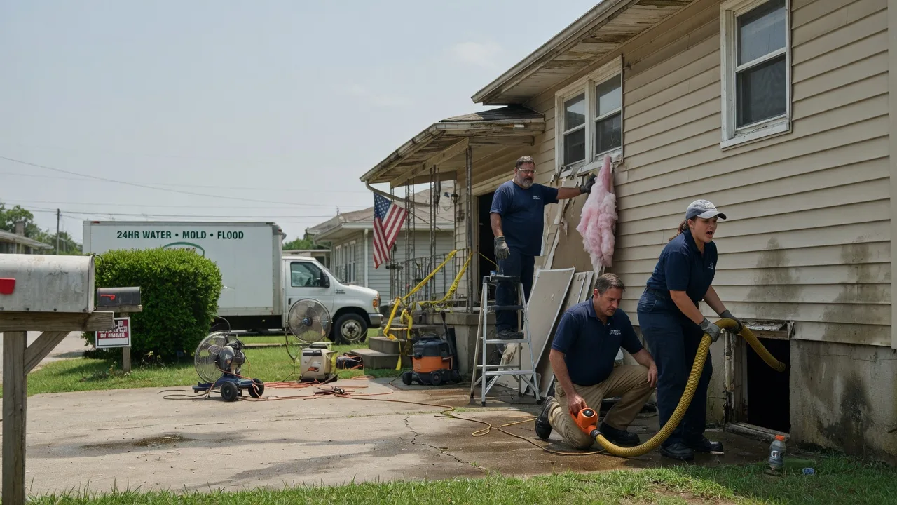 Water Damage Repair in Pottersdale, PA near me